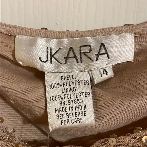 FORMAL J KARA LONG DRESS - Picture 2 of 9